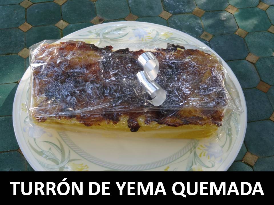 TURRÓN DE YEMA QUEMADA