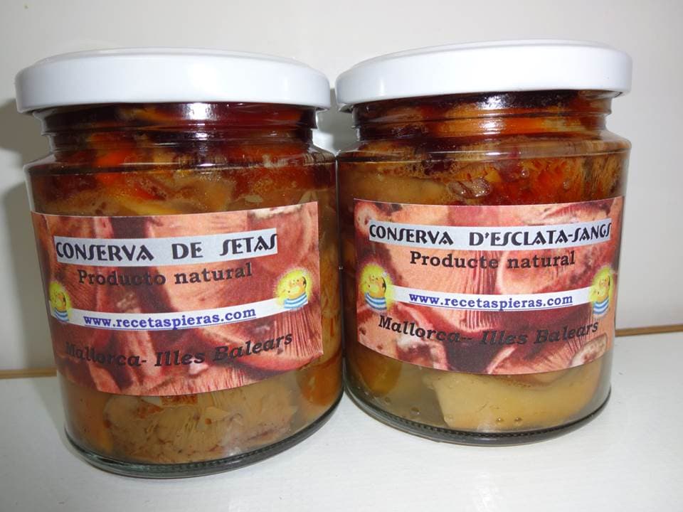 Conserva de setas