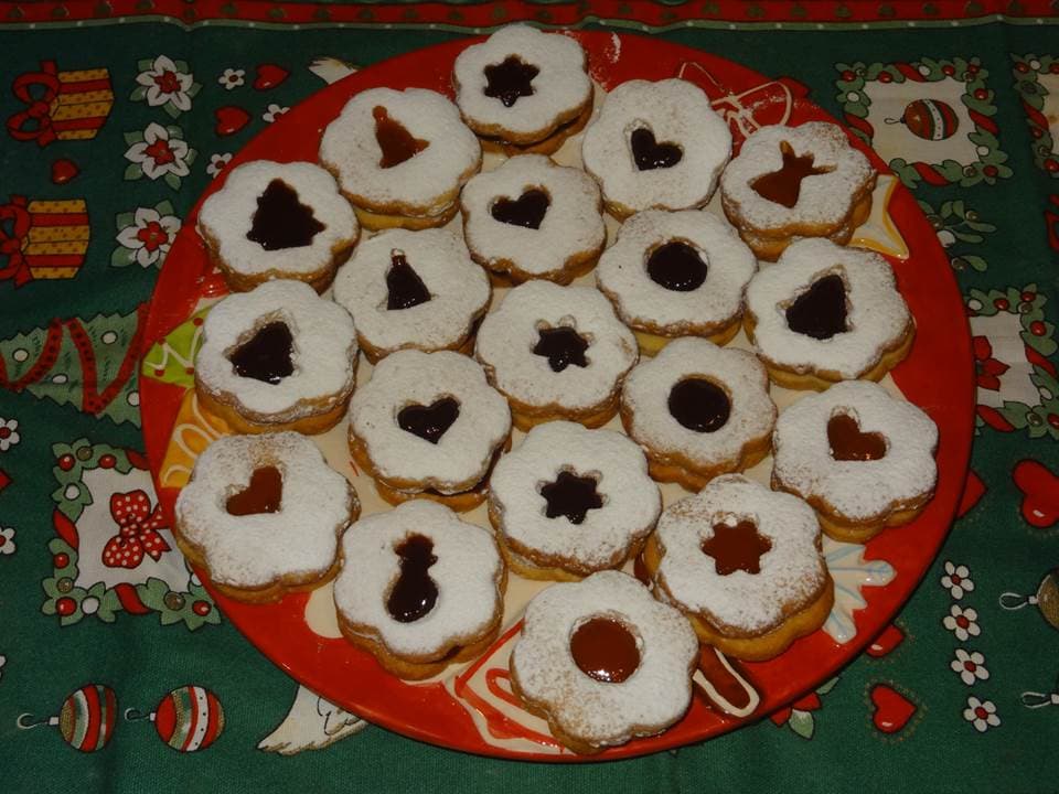Galletas linzer