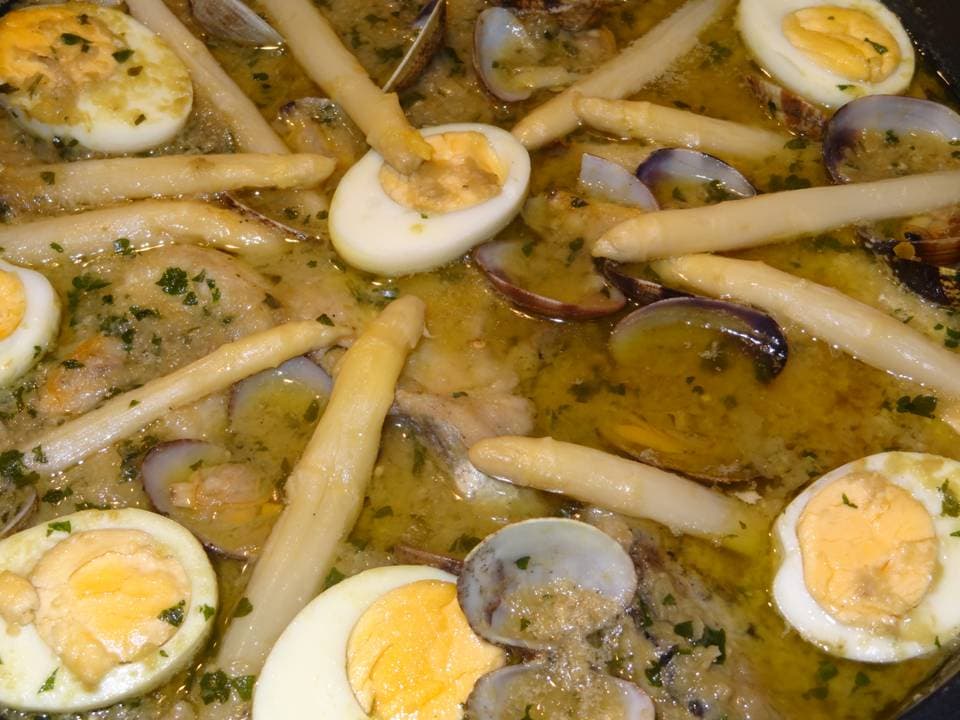 Merluza a la vasca