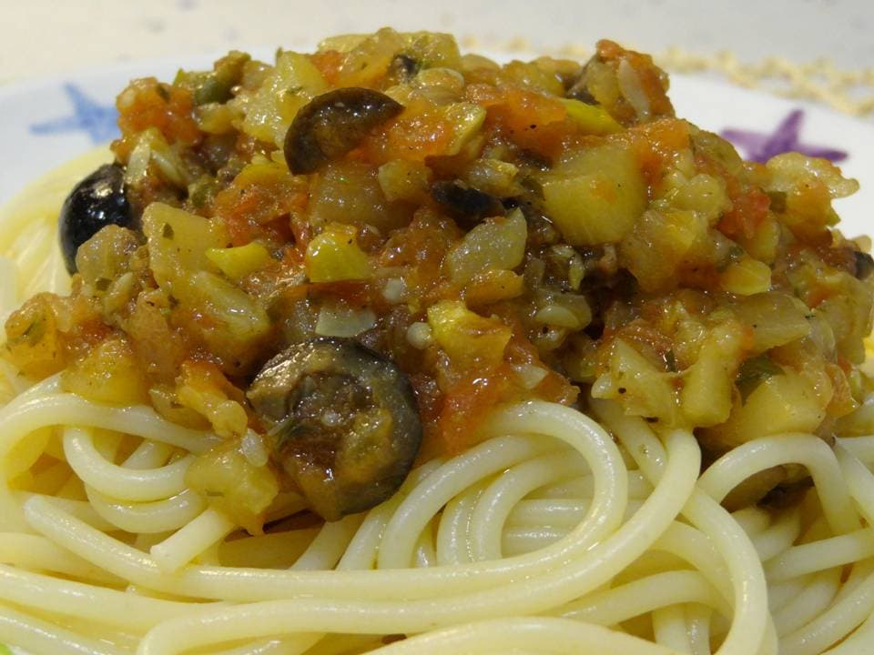 Spaghetti puttanesca