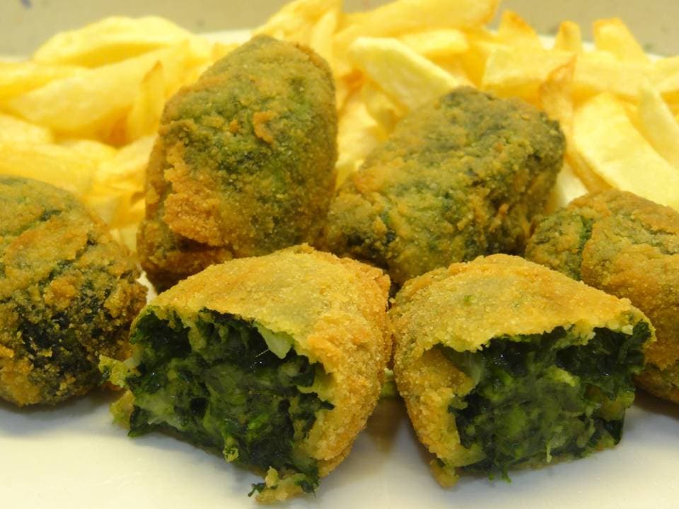 Croquetas de espinacas