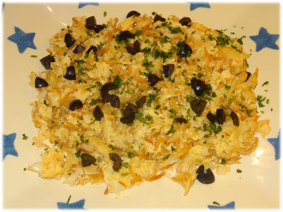 Bacalhau à brás (bacalao dorado)