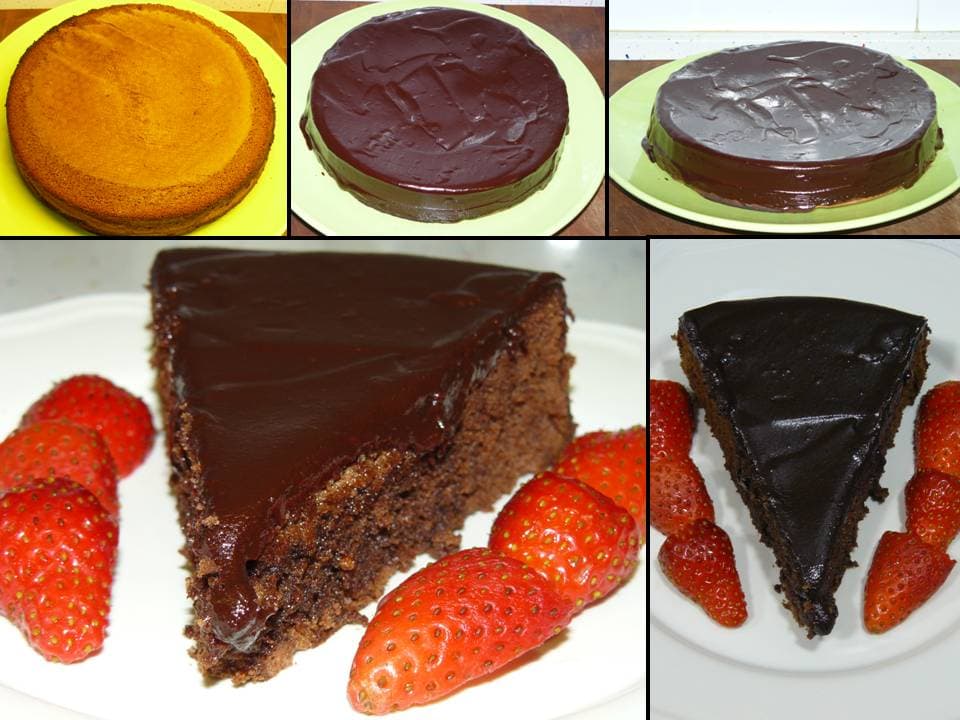 Coca de chocolate