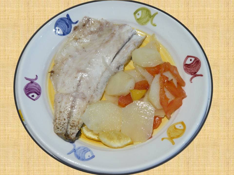 Lubina al horno