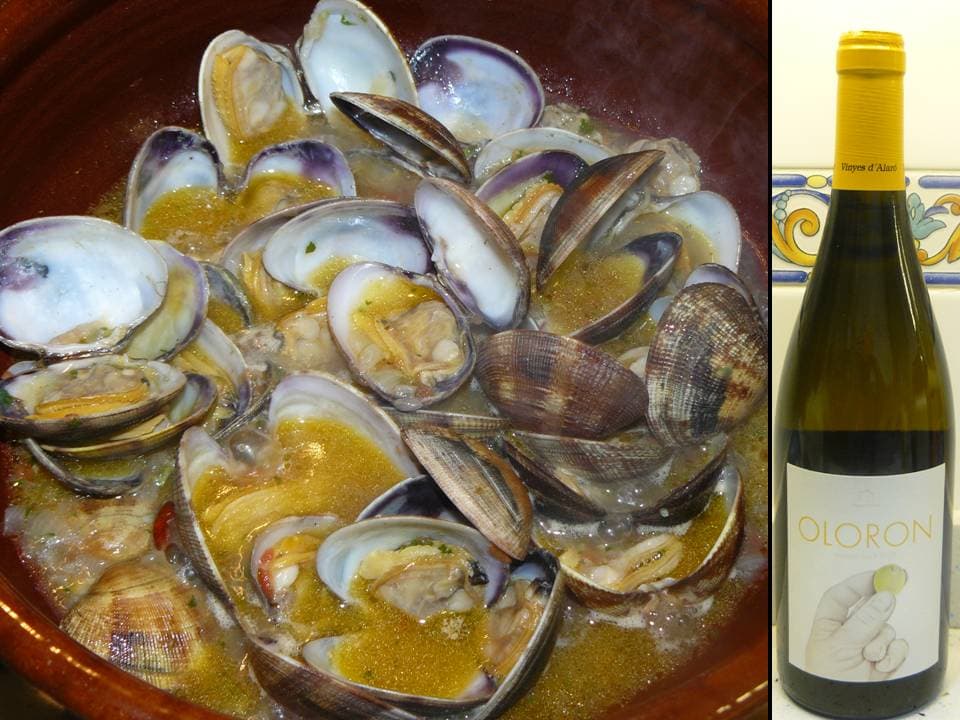 Almejas a la marinera
