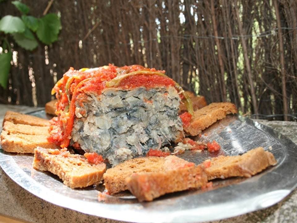 Pastel de berenjenas