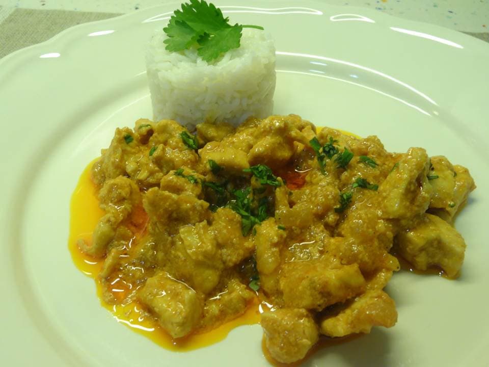 Pollo tikka masala