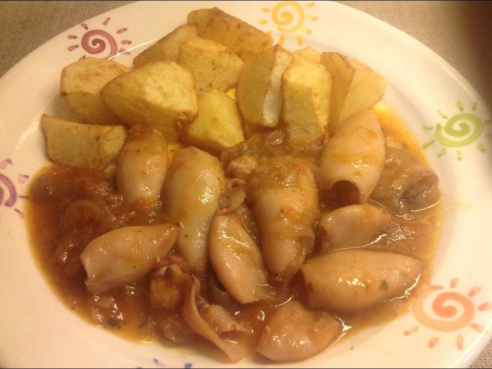 Calamares en salsa
