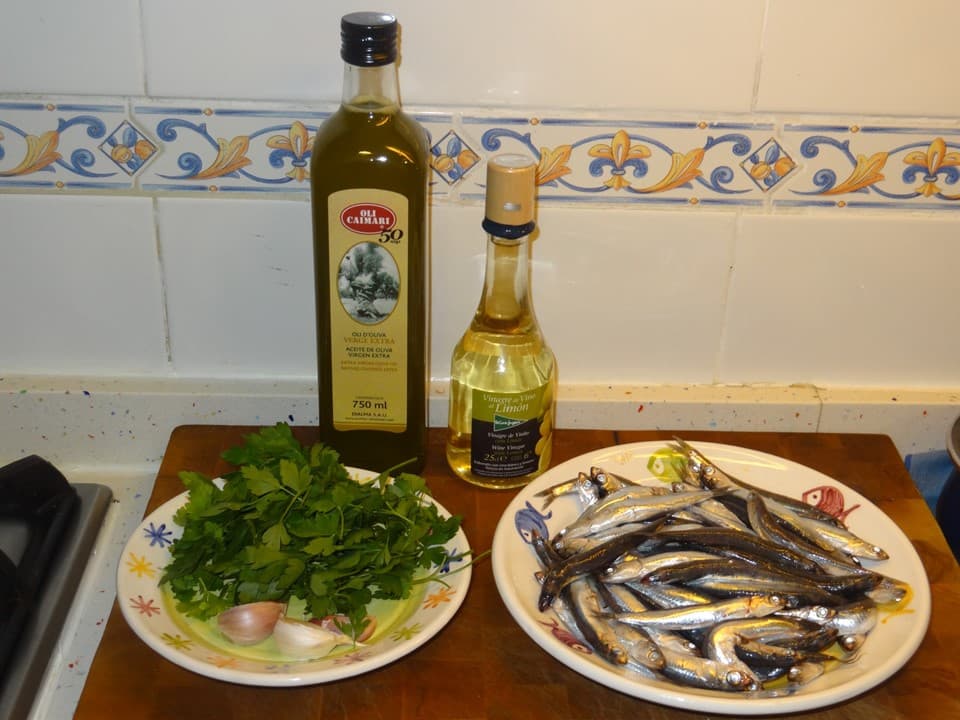 Boquerones en vinagre