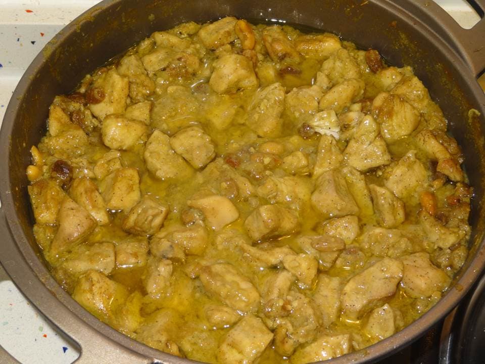 Pollo al curry