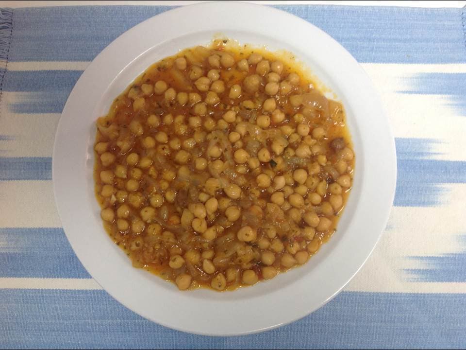 Garbanzos «escaldins»