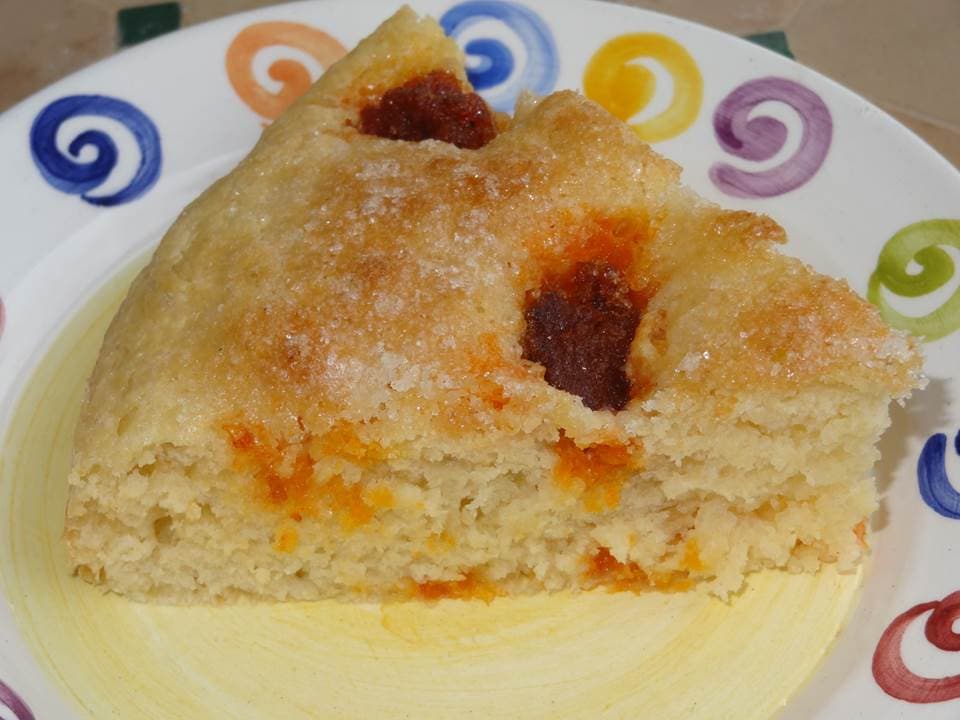 Coca de sobrasada y miel