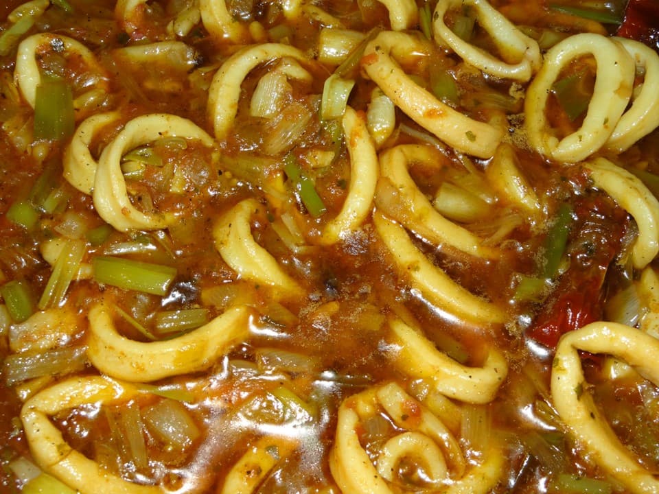 Calamares a la mallorquina
