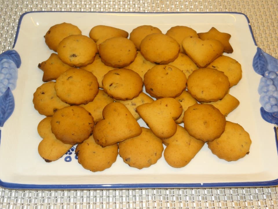 Galletas de vainilla y arándanos