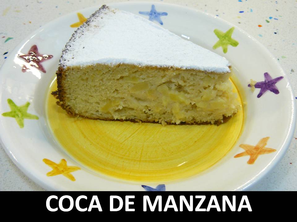 Coca de manzana