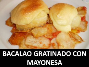 Bacalao gratinado