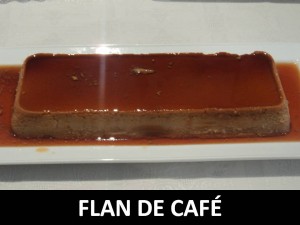 Flán de café