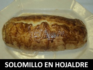 Solomillo en hojaldre