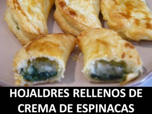 Hojaldres espinacas