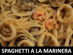 Spaghetti marinera