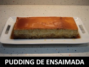 Pudding ensaimada