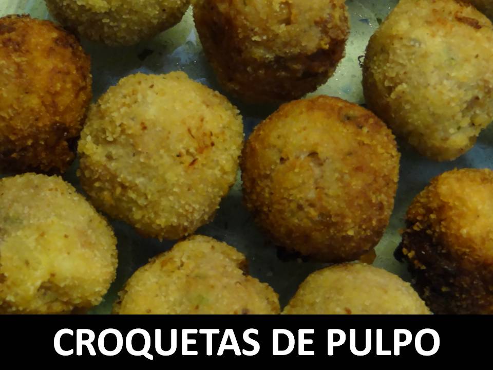 Croquetas de pulpo